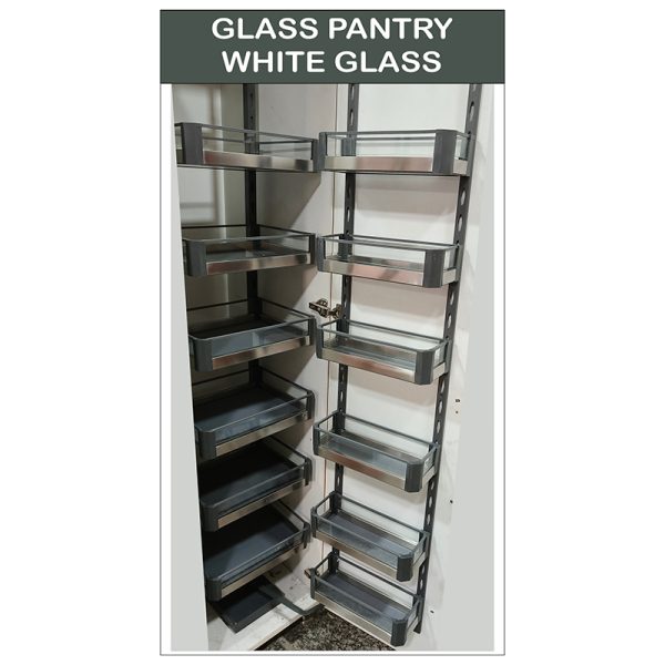 Glass Pantry White Glass